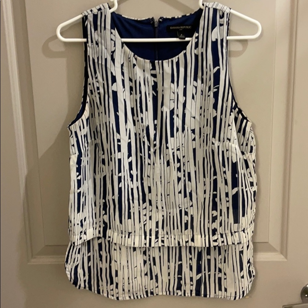 Layered Chiffon Top